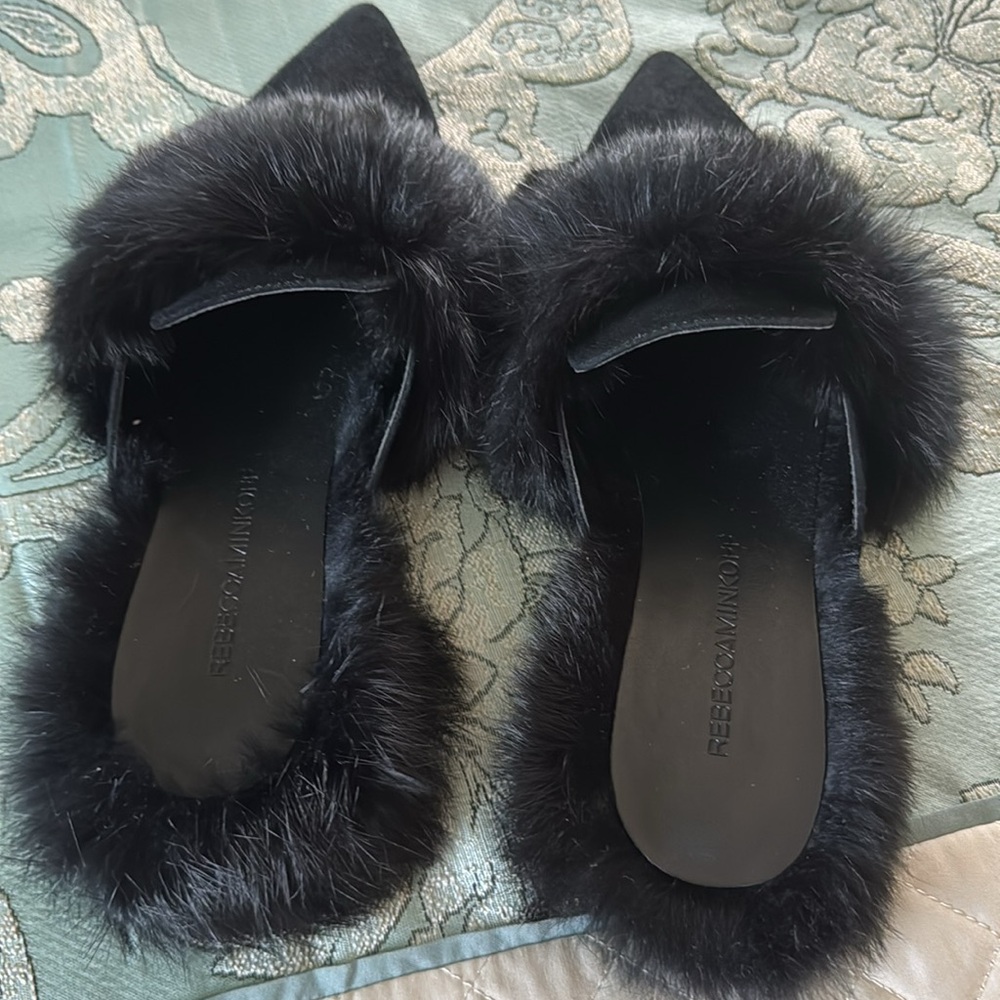 REBECCAMINKOFF REAL RABBIT FUR - Picture 4 of 6